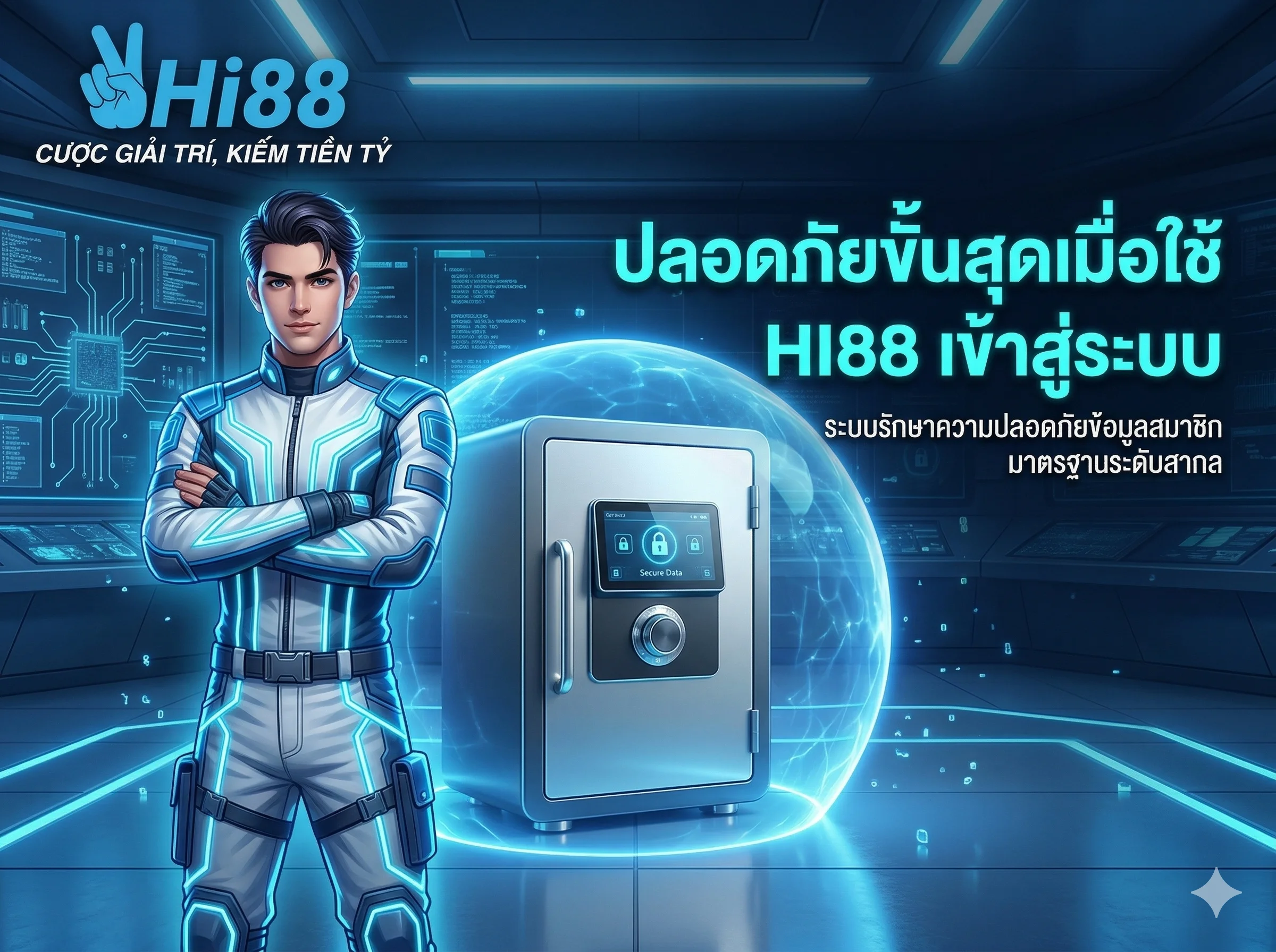 HI88 เข้าสู่ระบบปลอดภัย ข้อมูลสมาชิกถูกเก็บรักษาด้วยระบบ Security ขั้นสูง