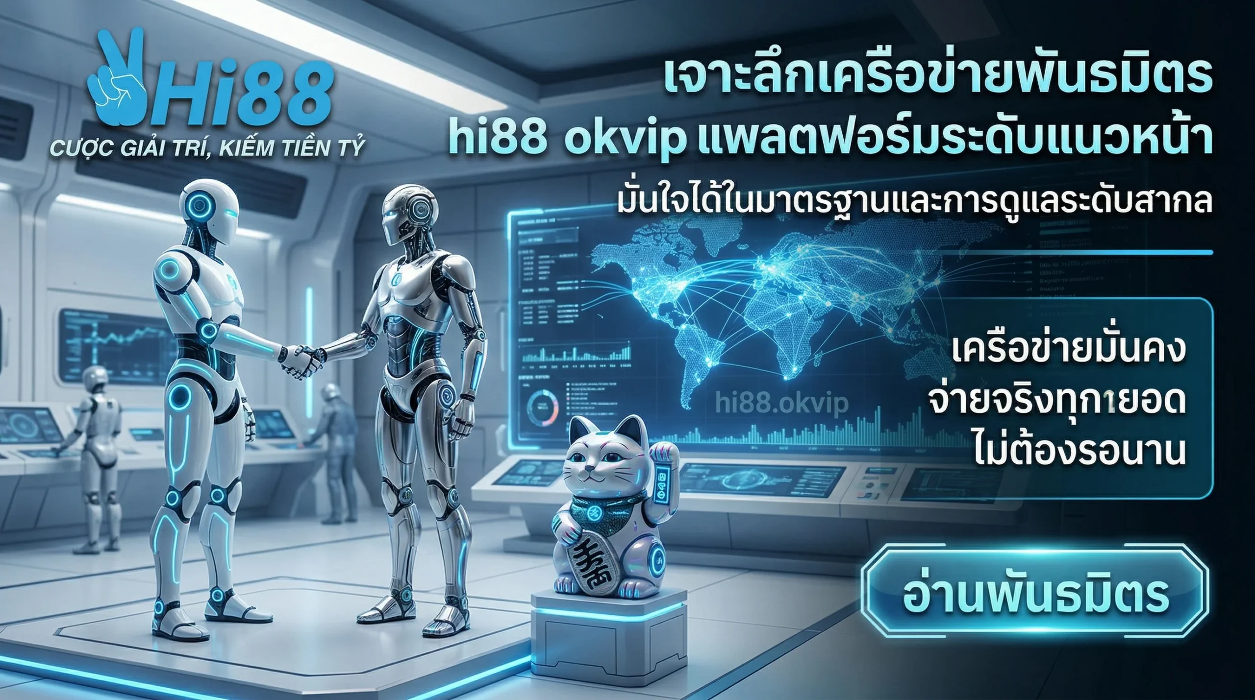 เครือข่าย hi88 okvip แพลตฟอร์มพันธมิตรคาสิโนออนไลน์ระดับโลก