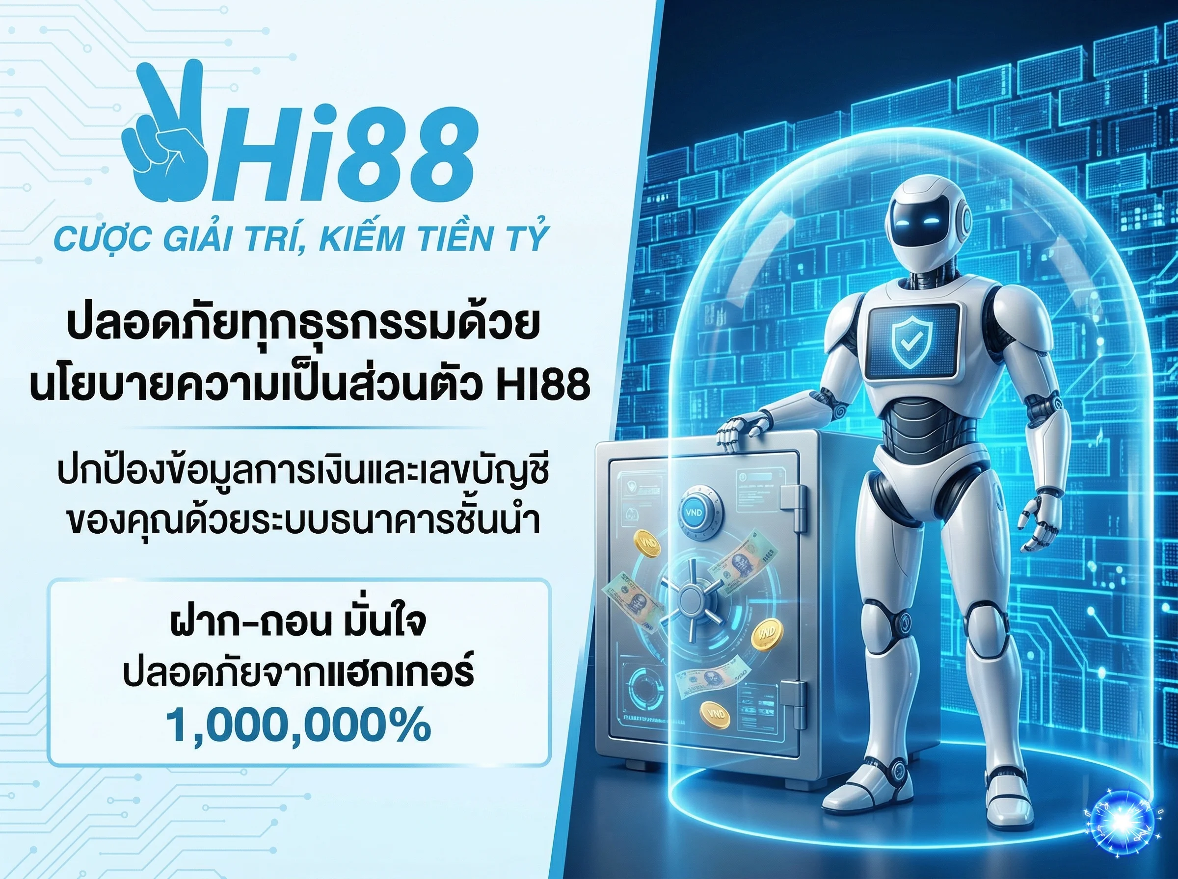 นโยบายความเป็นส่วนตัว HI88 ปกป้องข้อมูลทางการเงินและธุรกรรมธนาคาร